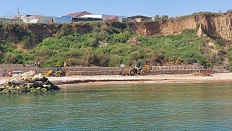 Росприроднадзор выявил нарушение природоохранного законодательства в ходе строительства на береговой полосе Азовского моря 